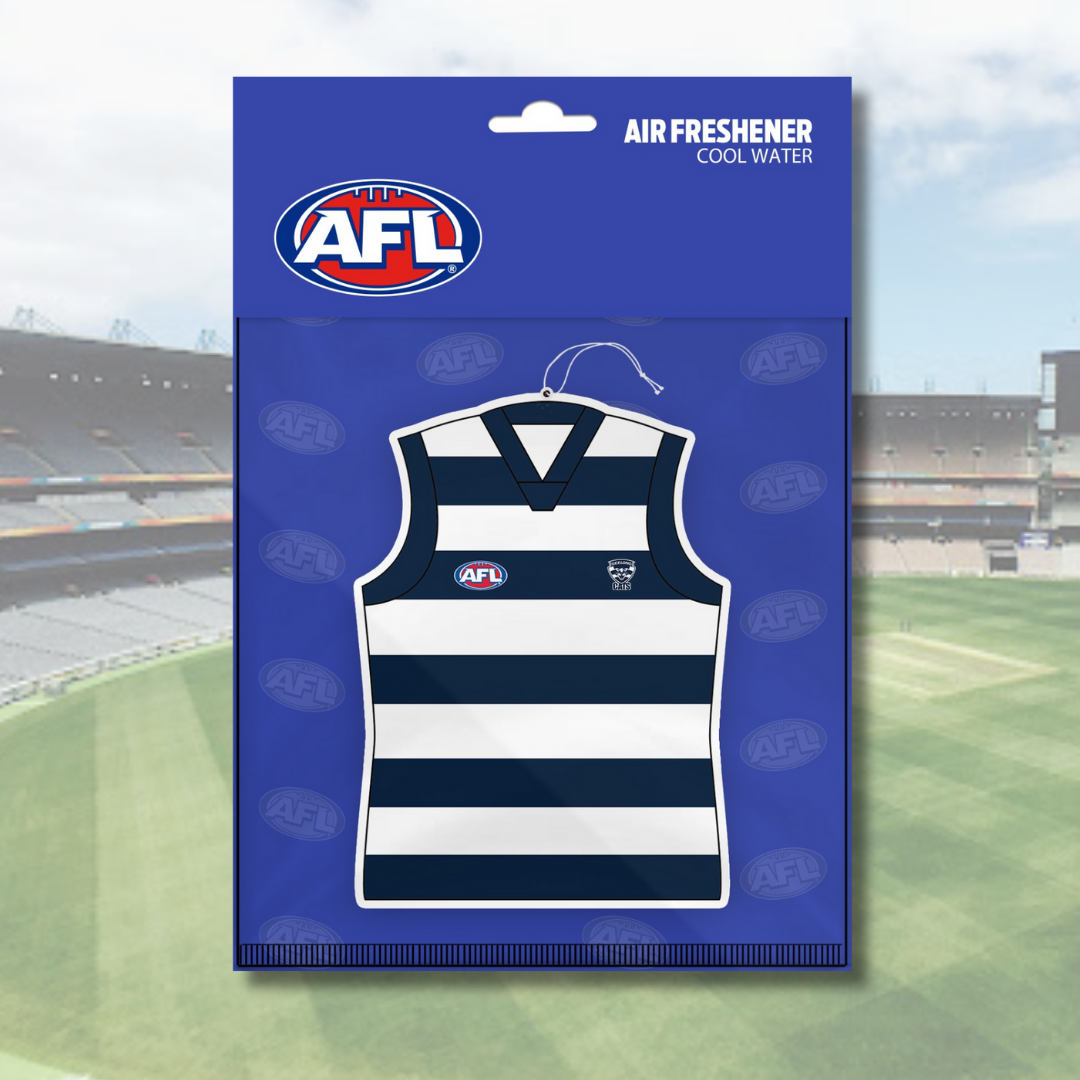 AFL Geelong Cats Guernsey Car Air Freshener