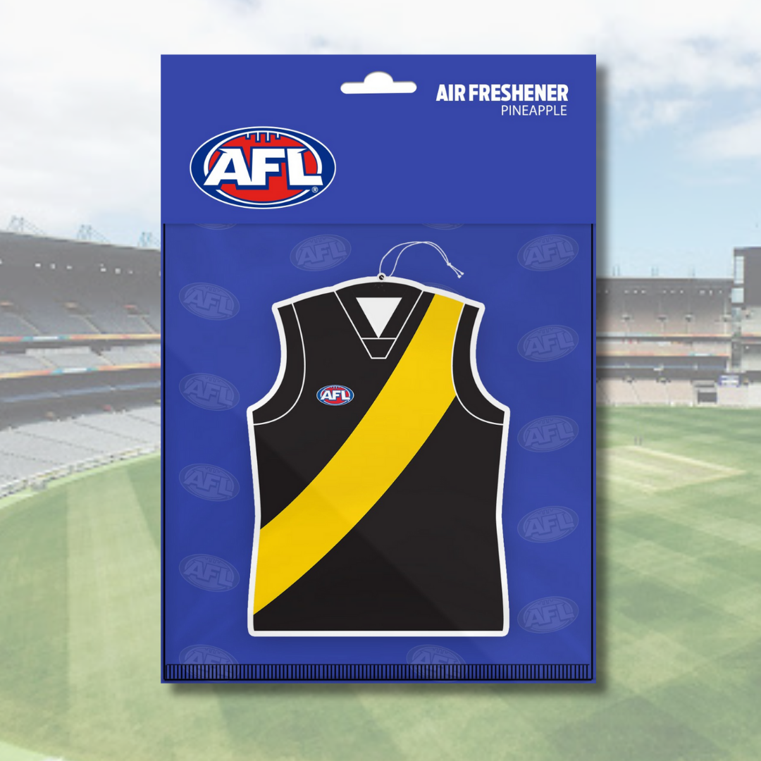 AFL Richmond Tigers Guernsey Car Air Freshener