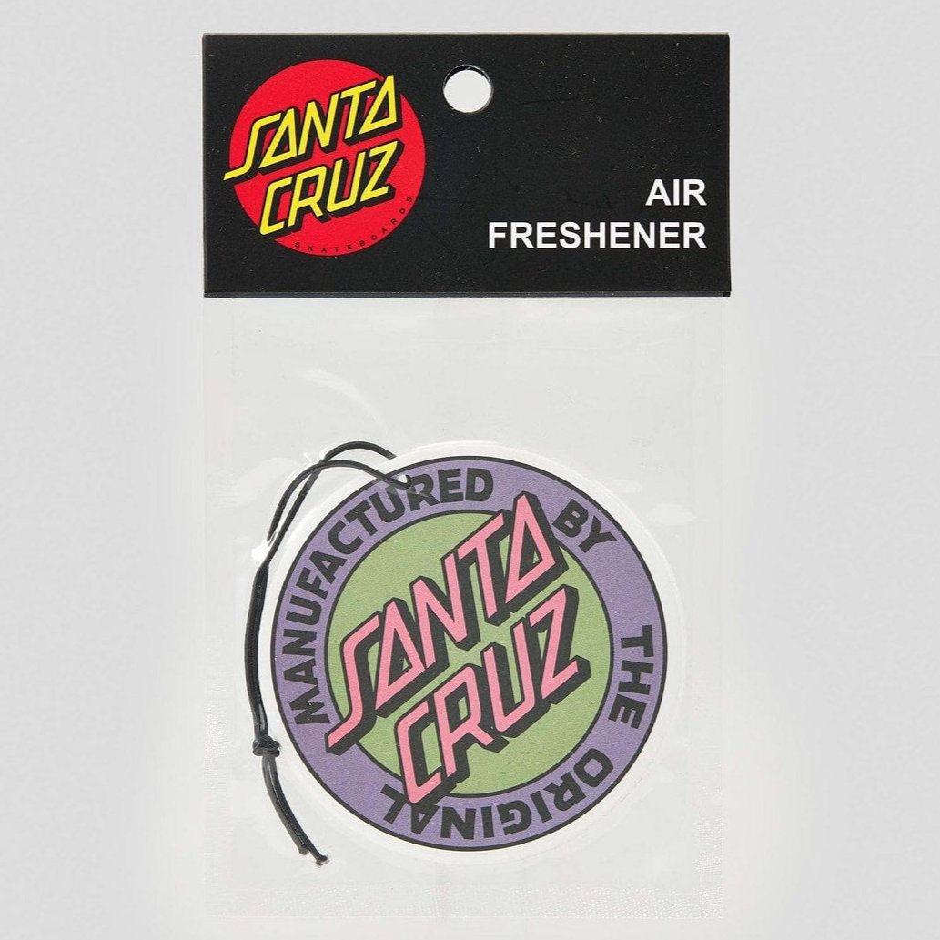Santa Cruz Retro Car Air Freshener