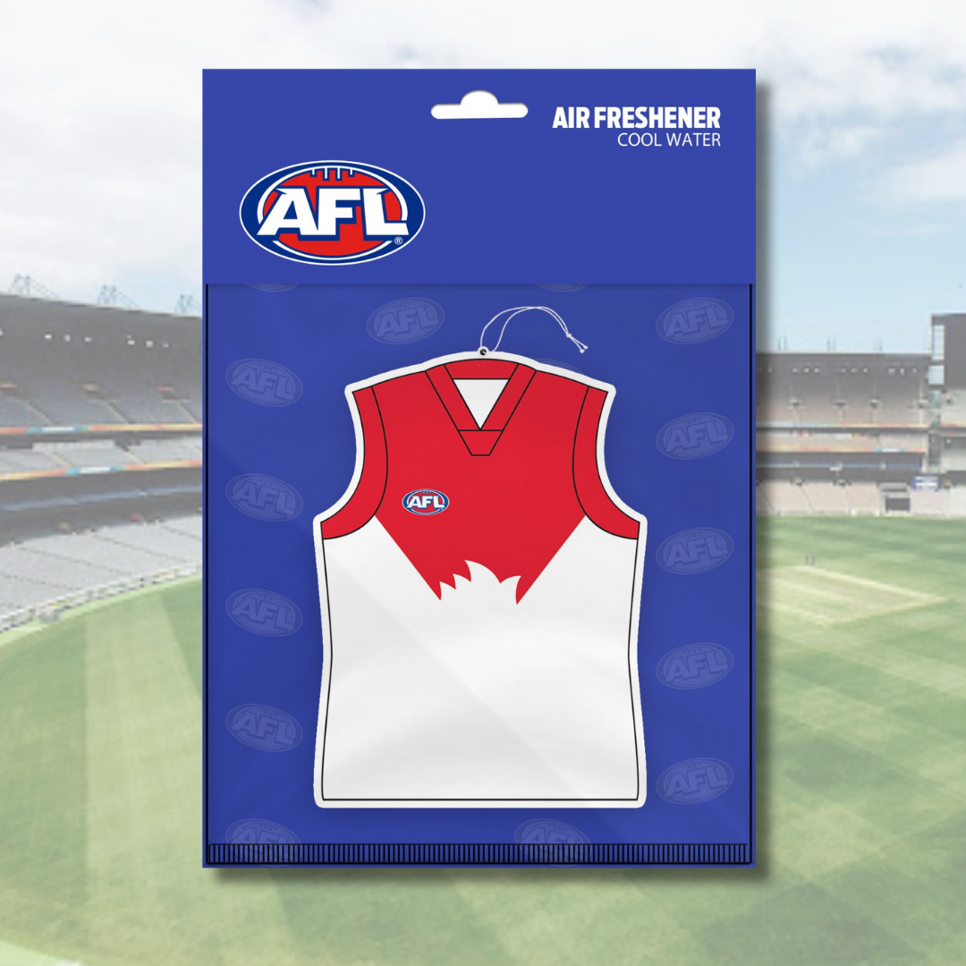 AFL Sydney Swans Guernsey Car Air Freshener