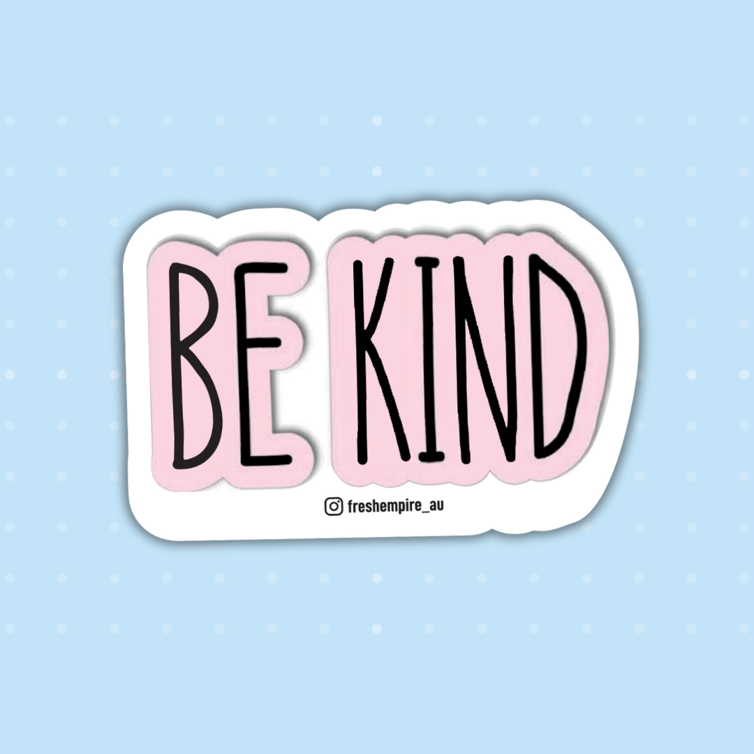 Be Kind car air freshener