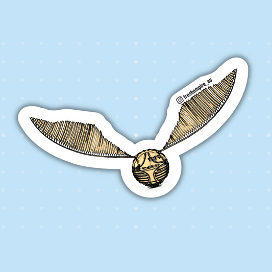 Harry Potter Golden Snitch Car Air Freshener