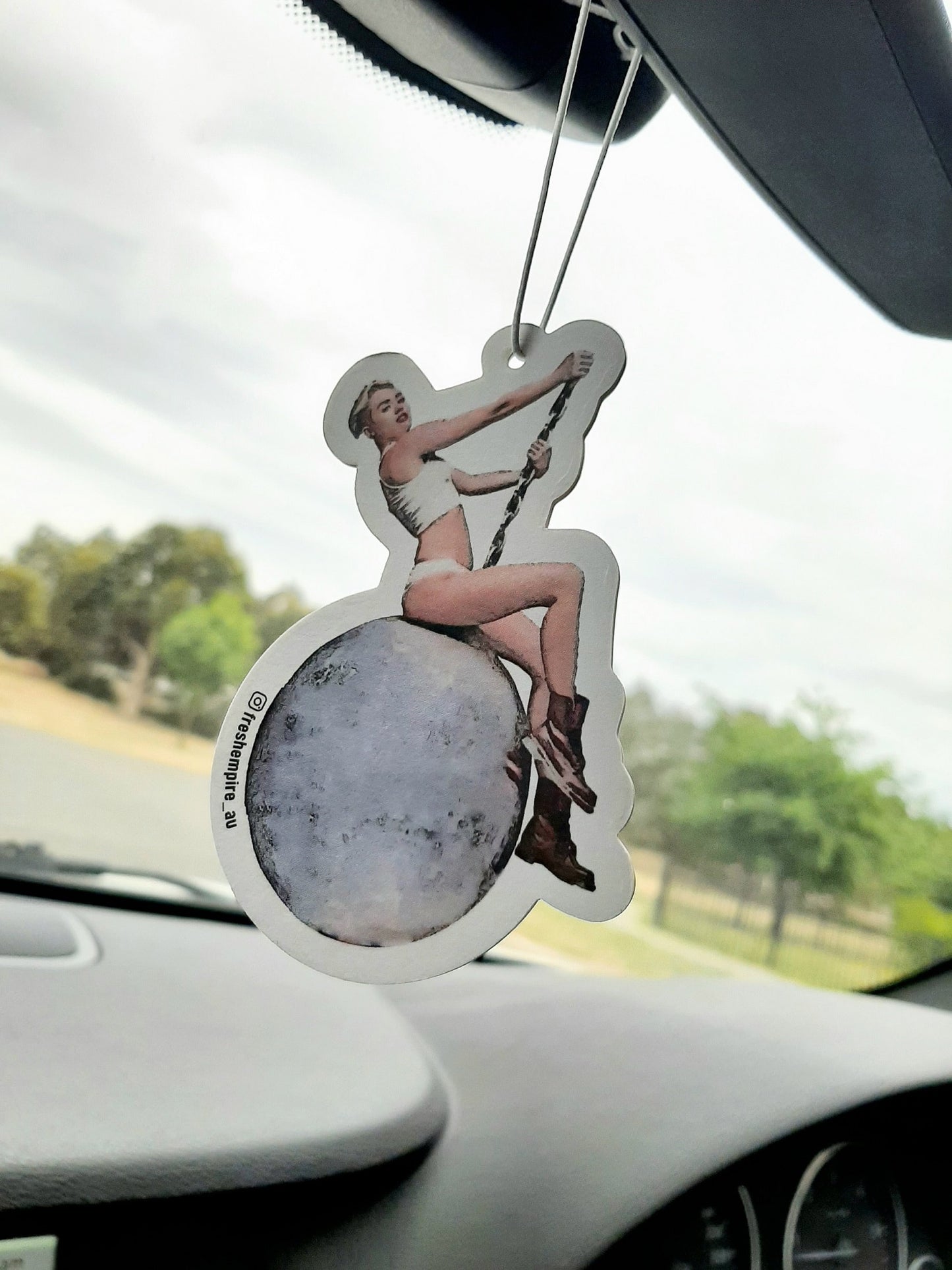 Fresh Empire Miley Cyrus Wrecking Ball Car Air Freshener