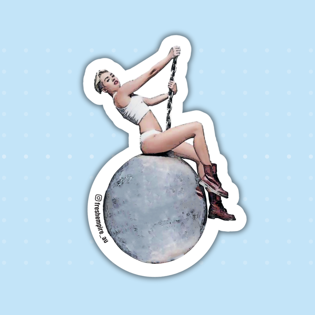 Miley Cyrus Wrecking Ball Car Air Freshener